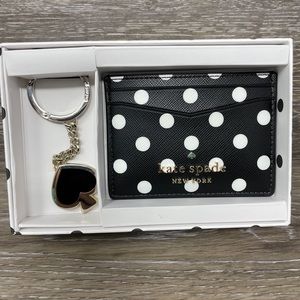 Kate Spade Boxed Key Fob and Card Case (NWT)